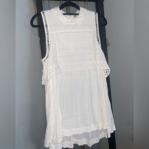 Free people white dress!
